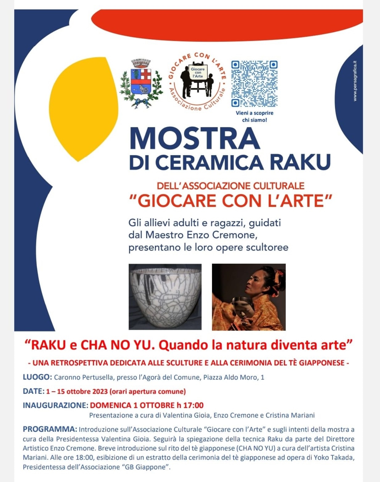 Caronno Pertusella - Mostra RAKU