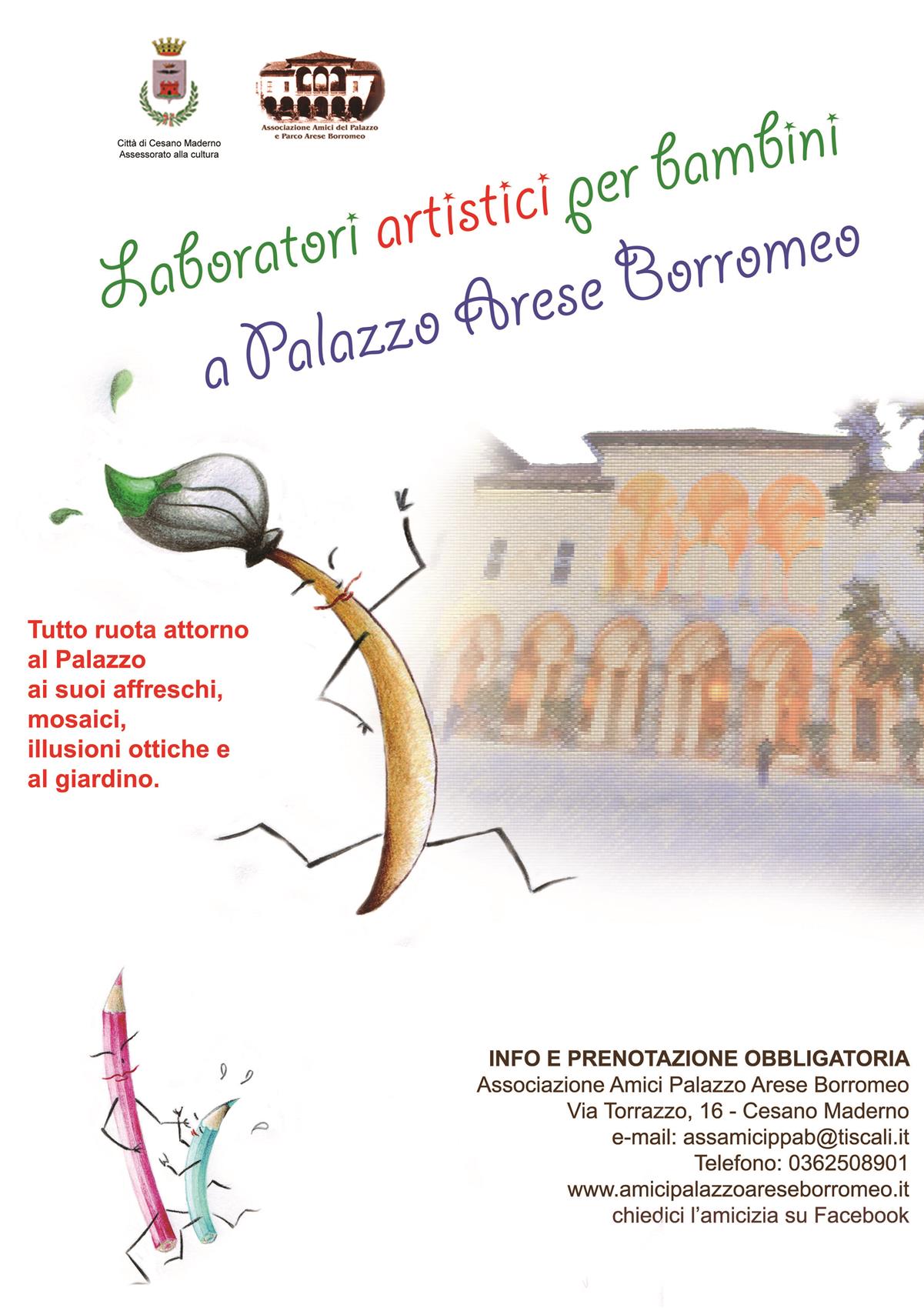 ANNO SCOLASTICO 2018/2019 - Laboratori artistici per bambini