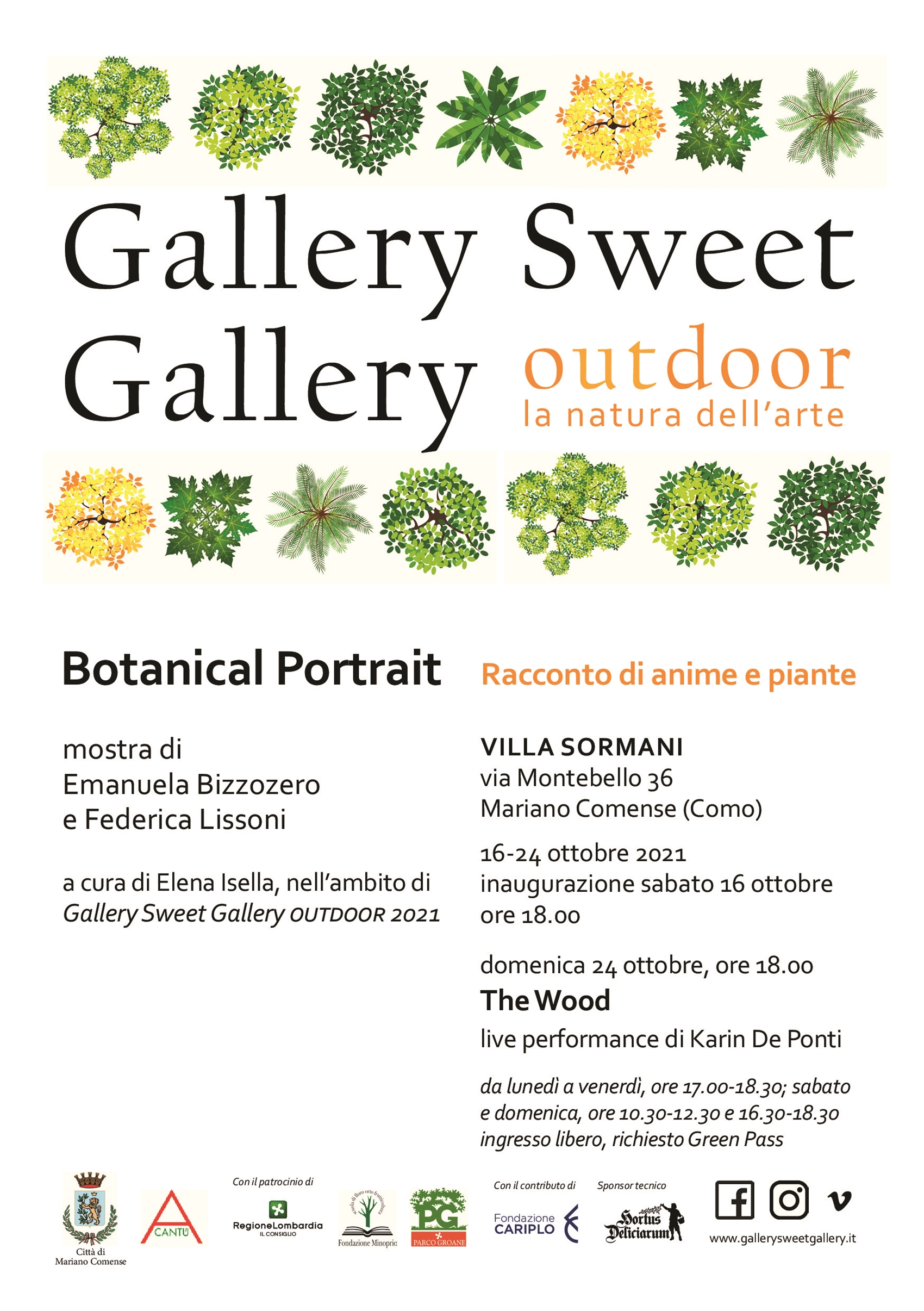 Mariano Comense - mostra Gallery Sweet Gallery OUTDOOR