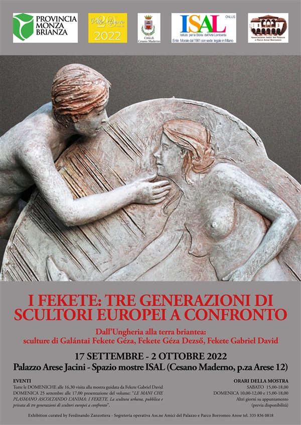 ISAL spazio espositivo - Mostra sculture FEKETE  - 17 settembre - 2 ottobre 1