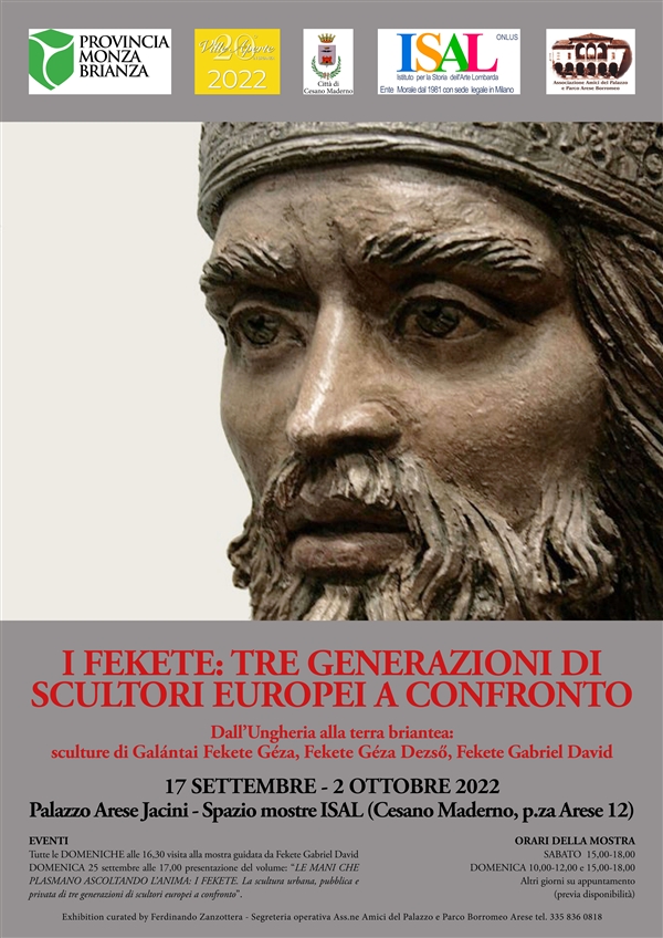 ISAL spazio espositivo - Mostra sculture FEKETE  - 17 settembre - 2 ottobre 2